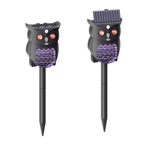 LED Solar Ultrasonic Animal Repeller and Electronic Mosquito Killer Lamp